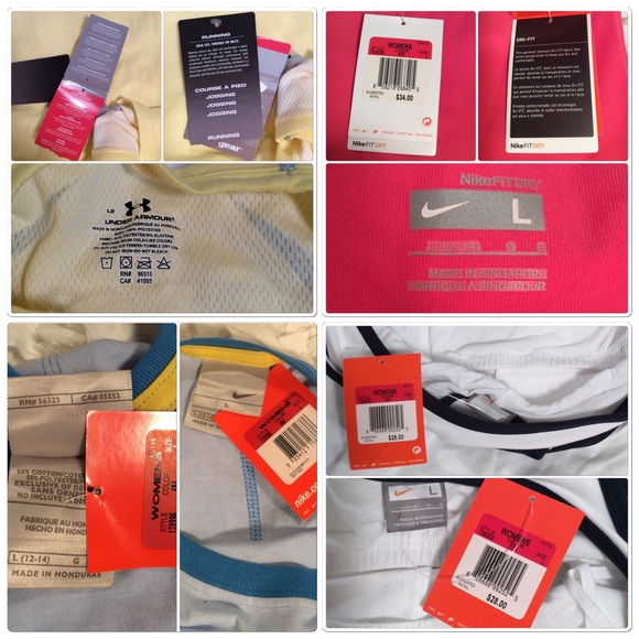 Lot of 4 Athletic Tops NWT - Picture 3 of 3